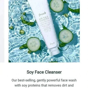Fresh SOY FACE CLEANSER for all skin types offers